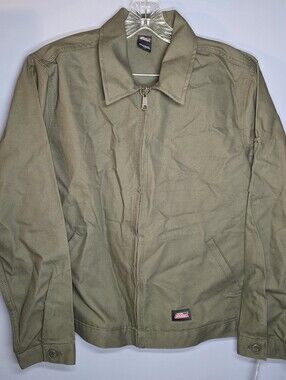 NEW Dickies Canvas Workwear/Construction Jacket-Womens XXL-Army Green-Work